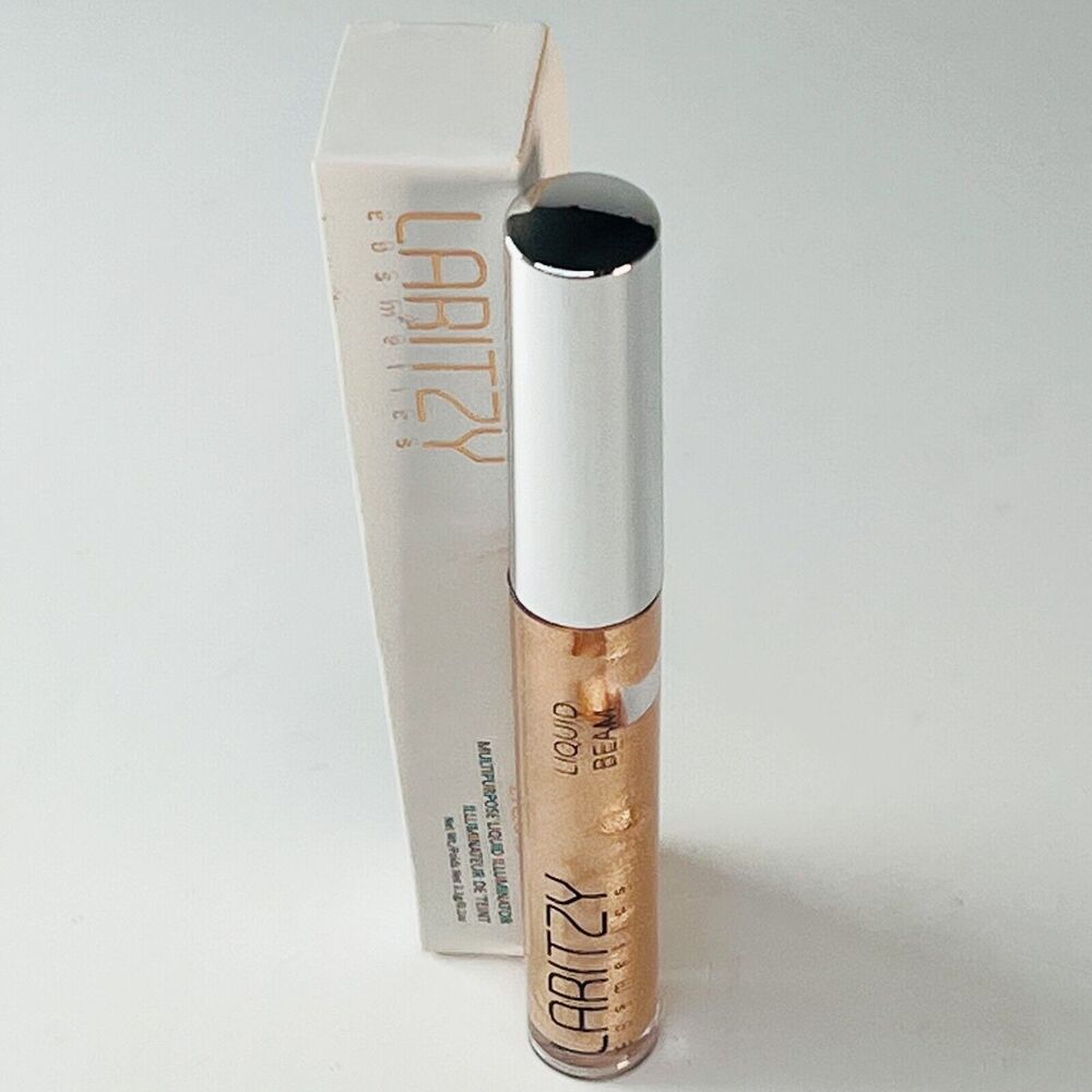 Laritzy Liquid Beam Multi Illuminating Cream Highlighter Topaz Gold  3.1g NIB